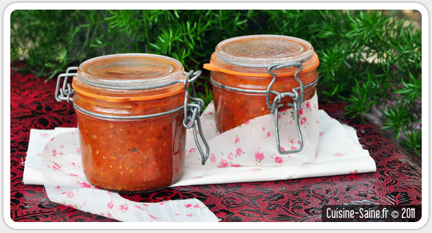 sauce tomate aux herbes